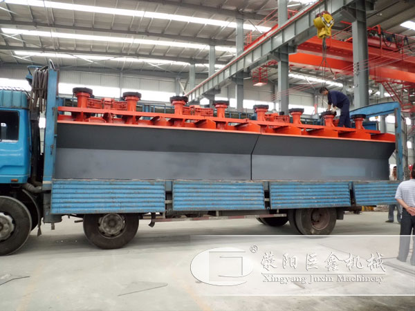 礦用洗選機(jī)發(fā)貨現(xiàn)場