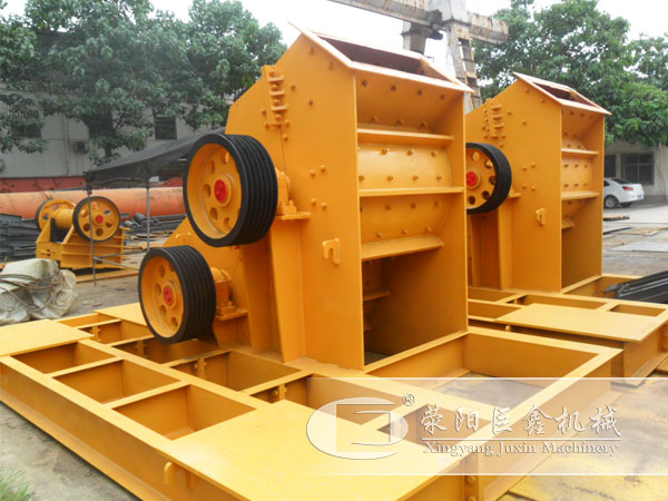 雙轉子破碎機制作完畢展示圖