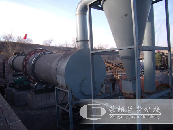 河北100t/h粉煤灰烘干機(jī)用戶(hù)現(xiàn)場(chǎng)