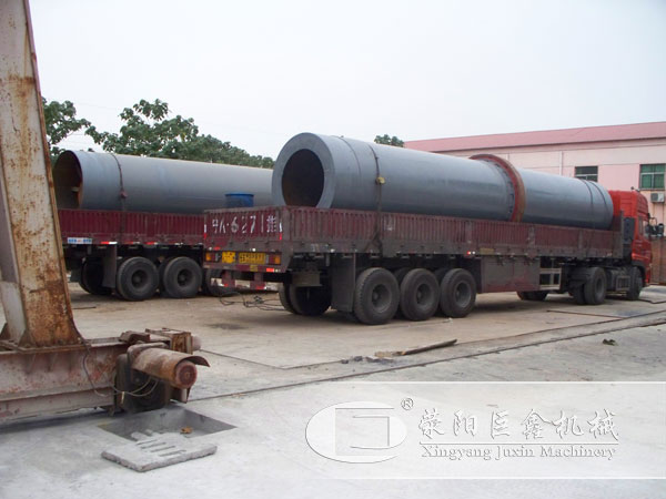 褐煤烘干機(jī)發(fā)貨現(xiàn)場